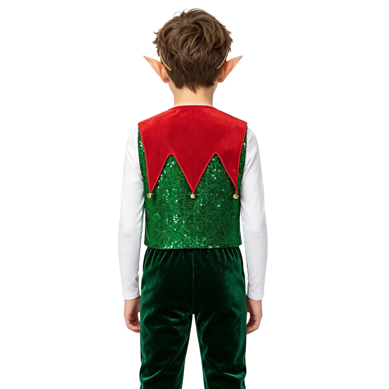 Unisex Çocuk Noel Elfi Yeleği  - Elf Costume Christmas incelemesi ve fiyatı