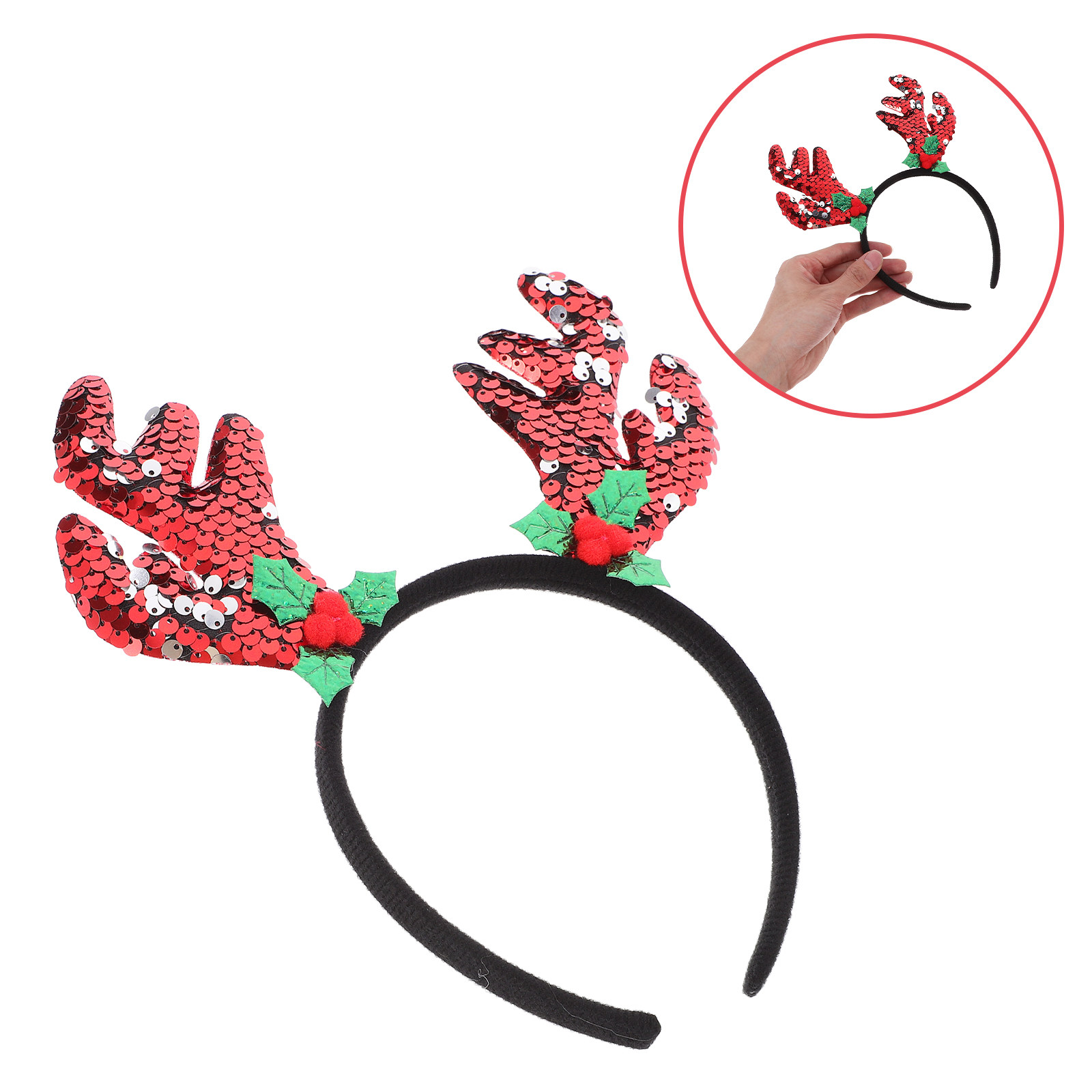 Ren geyiği boynuzu taç bandı,  - Reindeer Antlers Headband incelemesi ve fiyatı