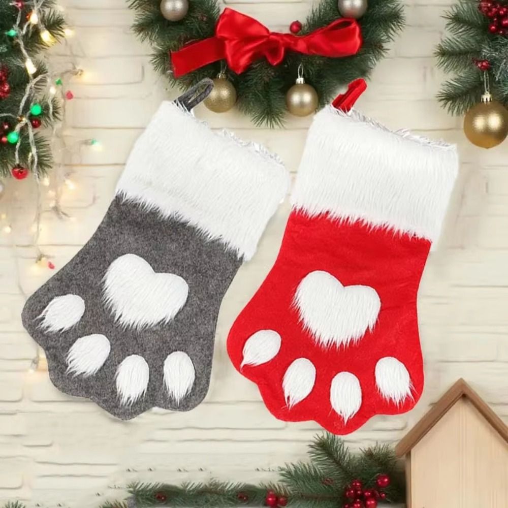 1/3/5/10 adet sevimli büyük ka - Christmas Stocking Hanging incelemesi ve fiyatı