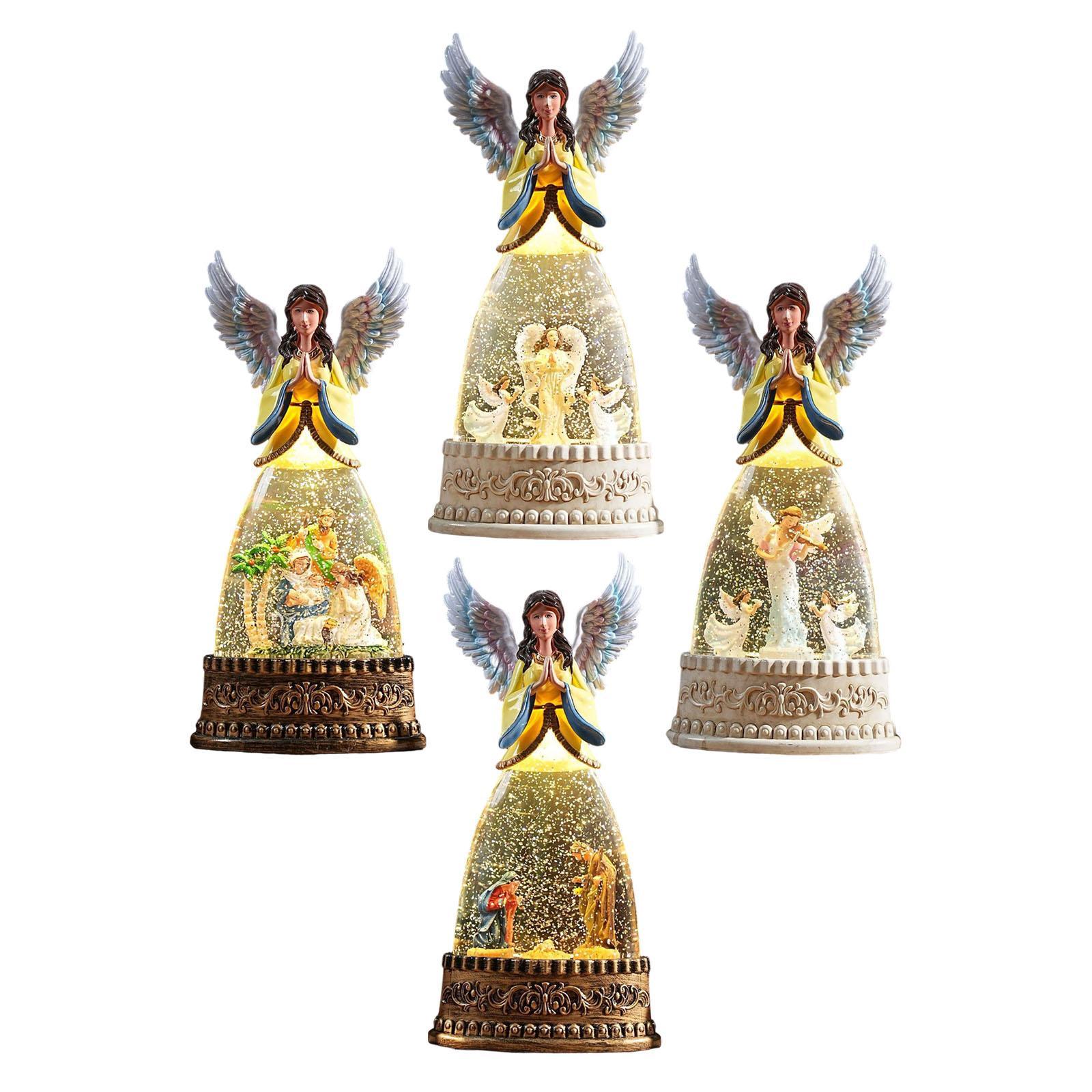 Işıklı Melek Figürlü Kar Küres - Snow Globe Musical incelemesi ve fiyatı
