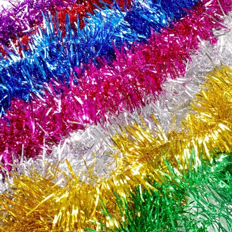 1.5/30 M Renkli Noel Şerit Çel - Tinsel Garland Decoration incelemesi ve fiyatı